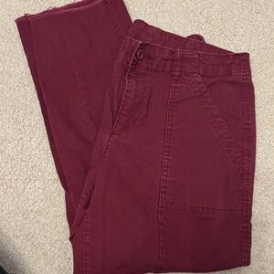 Old Navy Maroon Trousers